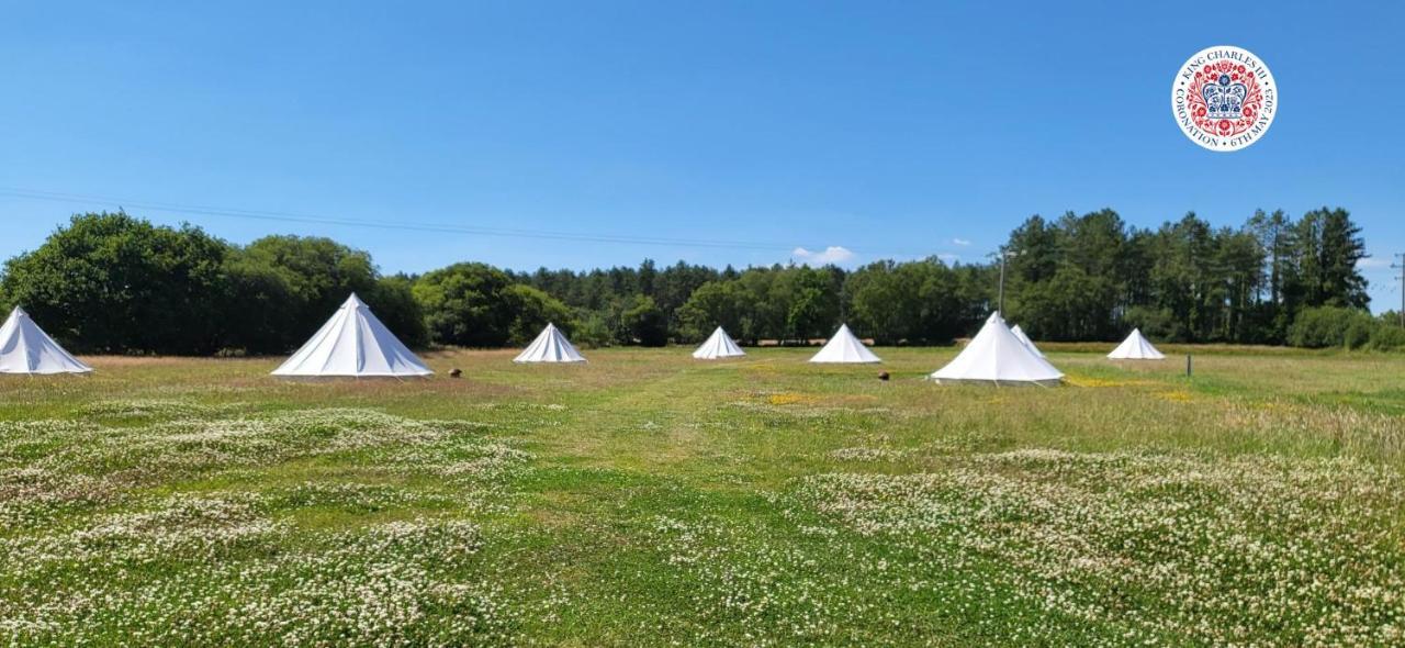 Dorset Glamping Fields Hotel Corfe Mullen Eksteriør billede